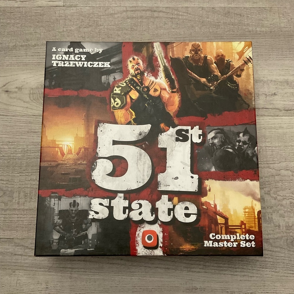 51st State Ultimate Edition Board Game -100% Complete
Unused, open box